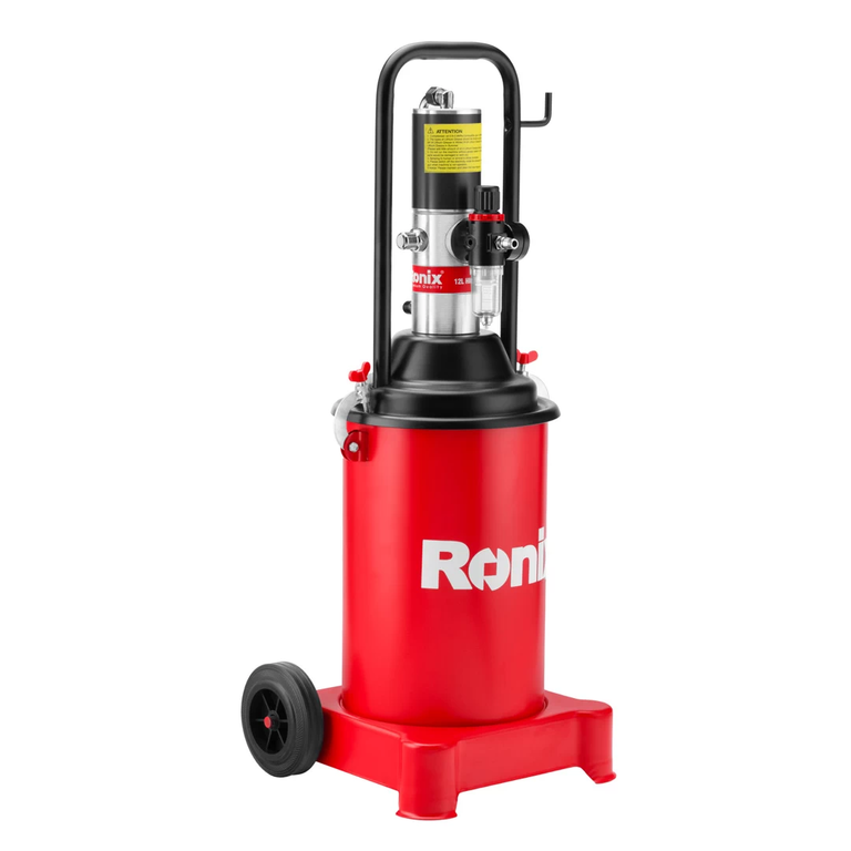 گریس پمپ سطلی ۱۲ لیتری رونیکس RH-4307